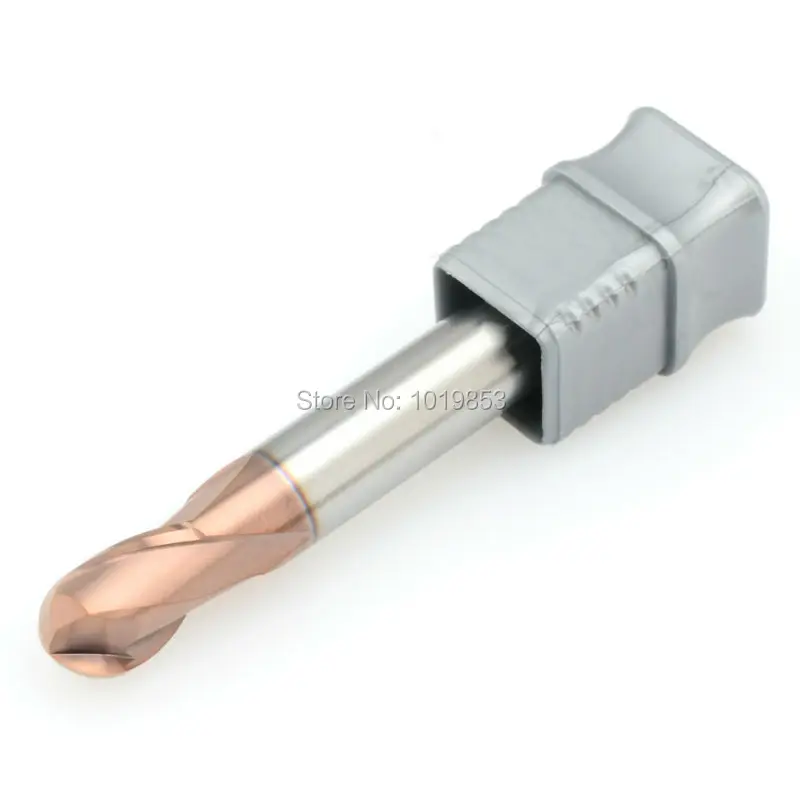 

1pcs CGS-600S R5*10*75L HRC68 SOLID tungsten carbide ball nose end mill For high speed CNC machine