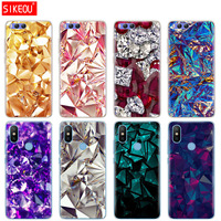 Silicone Cover Case For Xiaomi Mi 8 8SE A1 A2 5 5S 5X 6 Mi5 MI6 NOTE 3 MAX Mix 2 2S Crystal Diamond