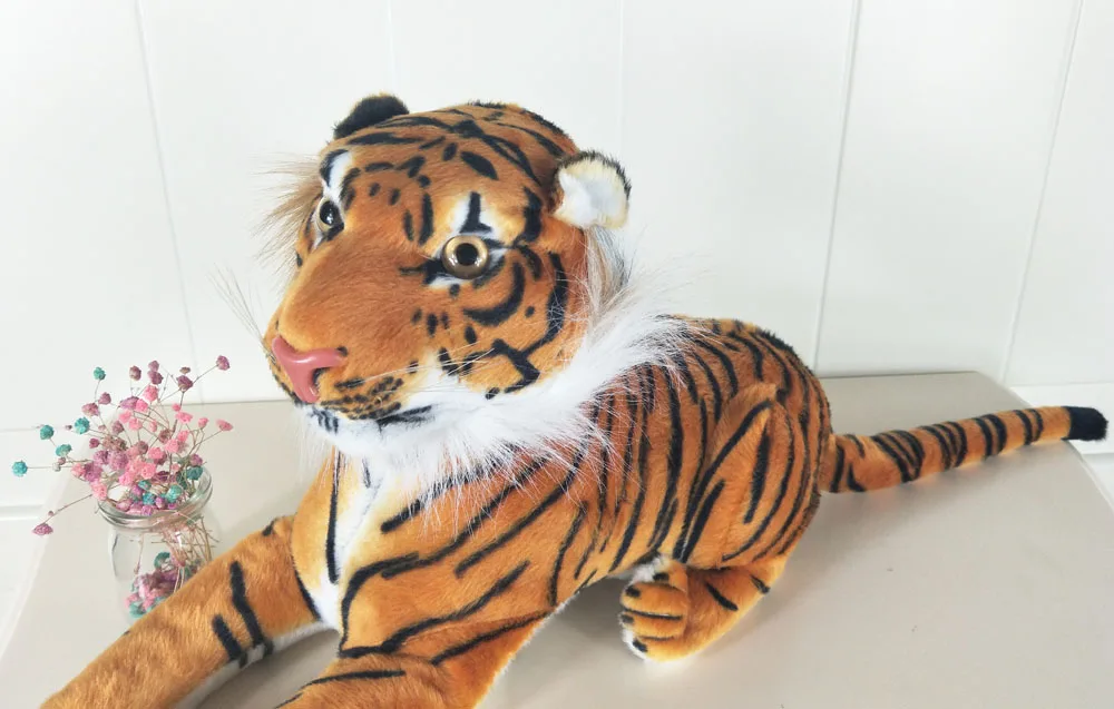 Children Stuffed Plush Toy Simulation Tiger Birthday Gift