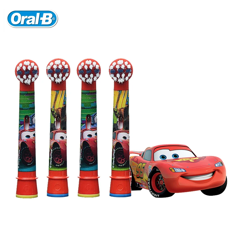 Oral-B EB10-4K Children Electric Toothbrush Replacement Head Fit for Kids Electric Tooth brush D12 D10 DB4510