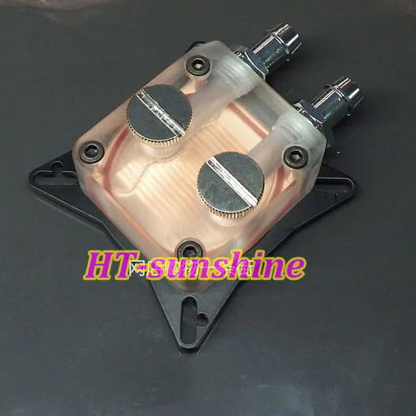 Miễn phí vận chuyển 2015 Brand New 1 CÁI làm mát bằng Nước head copper đồ họa nước tản nhiệt làm mát bằng phù hợp với