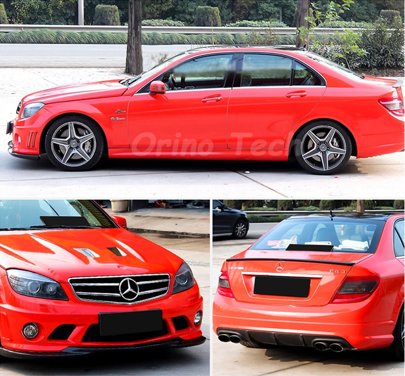 

Popular Red Glossy Vinyl Wrap Car Sticker With Air Bubble Free Red Gloss Film Vehicle Motorcycle Boat Body Wrapping Foil