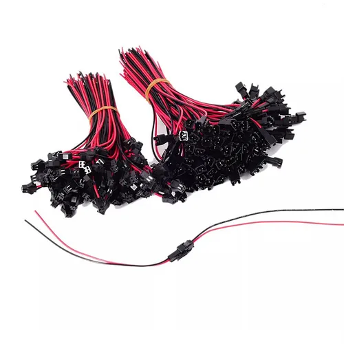 Imagen 1 del producto Conector macho y hembra SM JST de 2, 3, 4 y 5 pines, cable de 5 pines, Conector de lámpara Led