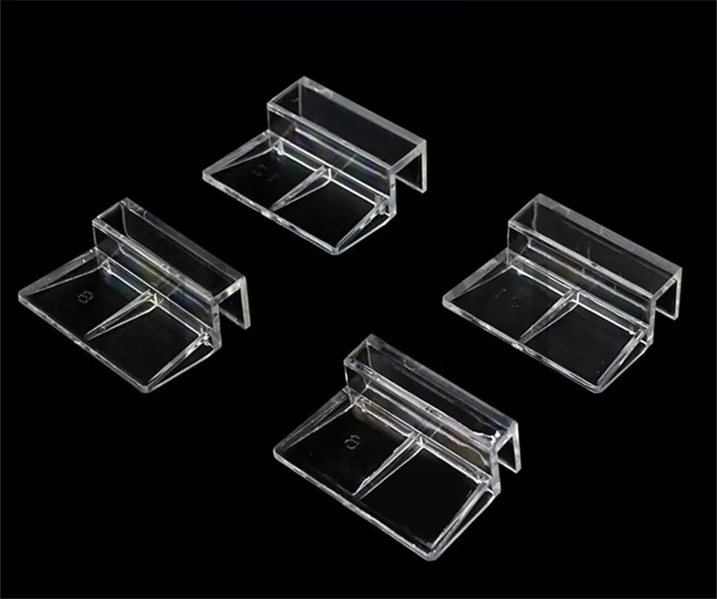 HONGYI 4 pieces acrylic aquarium bracket fish tank cover bracket cover support shelf fish tank supplies 6mm/8mm/10mm/12mm