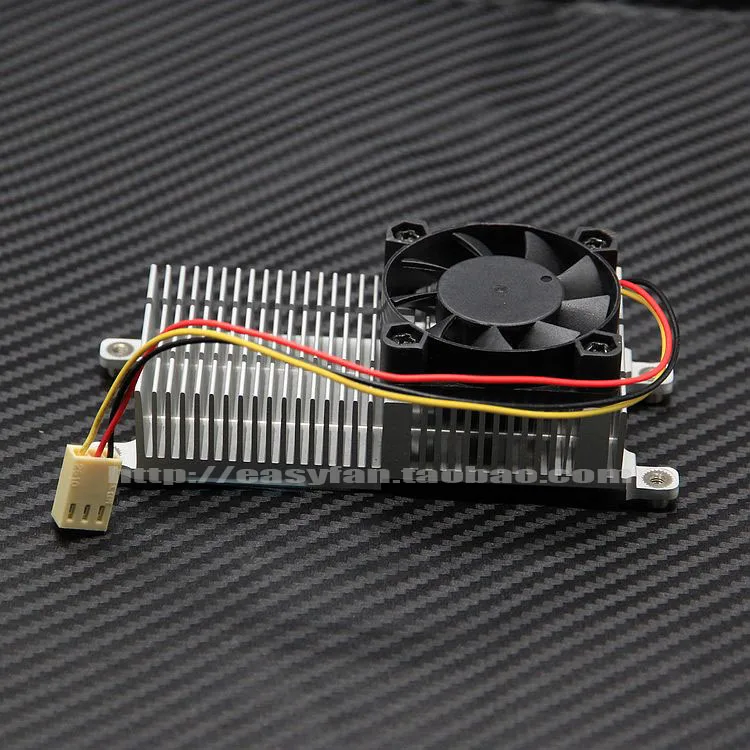 NEW DIY heat sink aluminum with fan cooling fan