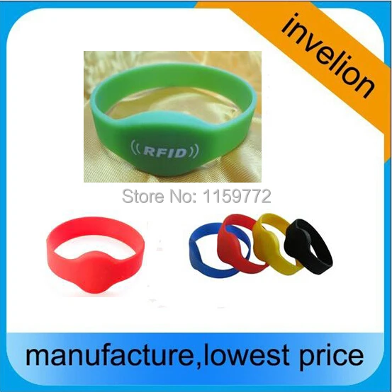 

UHF EPC Gen2 printed silicone wristband rfid tag