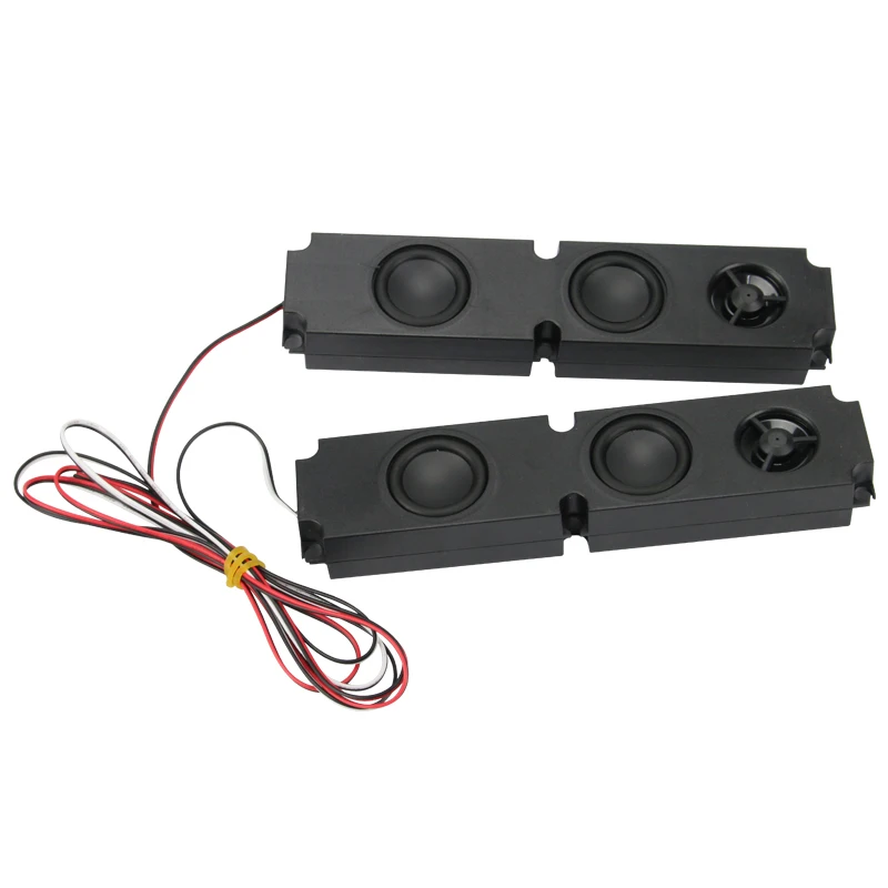 GHXAMP 2 قطعة 8OHM 10 واط صندوق طويل كامل المدى مضخم الصوت المتكلم الحجاب الحاجز LCD آلة الإعلان رصد سماعات التلفزيون 200*45 مللي متر