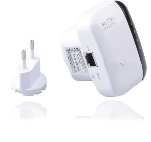 Wireless-N Wifi Repeater Router Expander 300Mbs 2dBi Antennas Signal Boosters US/EU//UK Plug