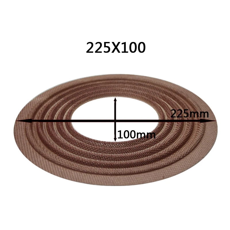 2pcs 225x100/240x49.5/240x100mm 탄성 웨이브 라우드 스피커 서브 우퍼 우퍼베이스 스피커 수리 스파이더 댐퍼