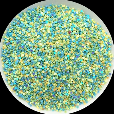 10g/Pack Multi Colors 1mm Circle Dot PVC Loose Sequins Paillettes Nail Art manicure/Women Diy/Wedding Decoration Confetti