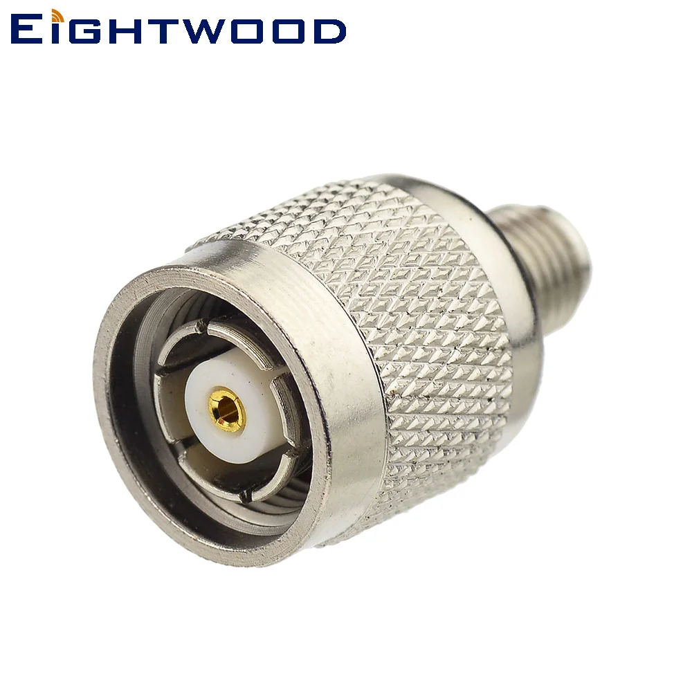 

Eightwood Car Antenna SMA to RP-TNC RF Coaxial Adapter SMA Jack Female To RP TNC Jack Male RF Coaxial Connector Straight