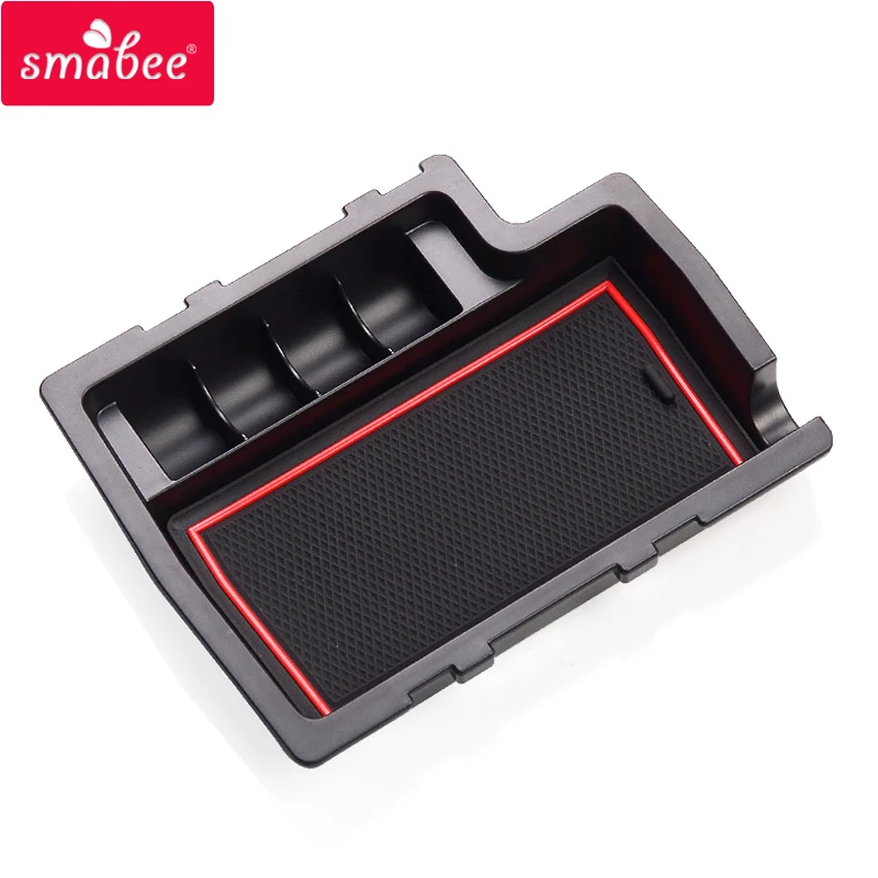 Smabee for Subaru Xv Crosstrek 2012 2013 2014 2015 2016 2017 Central Armrest Storage Box Container Holder Tray Container Console