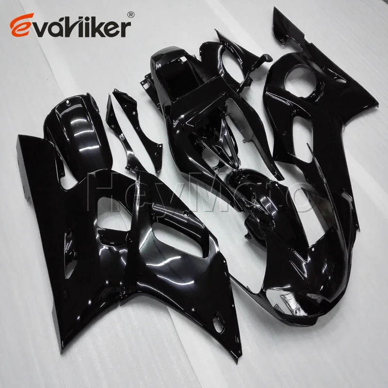 motorcycle Fairing hull for YZFR6 1998 1999 2000 2001 2002  black YZF R6 98 99 00 01 02 ABS plastic panels kit H3