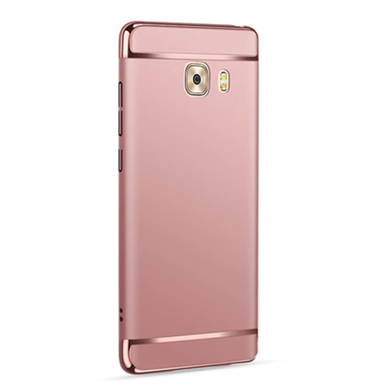 3 in 1 Hybrid brushed Frosted Protective hard Plating Case for Samsung Galaxy C5 C5pro C7 C9pro J3Pro G313 G530 Battery Housing