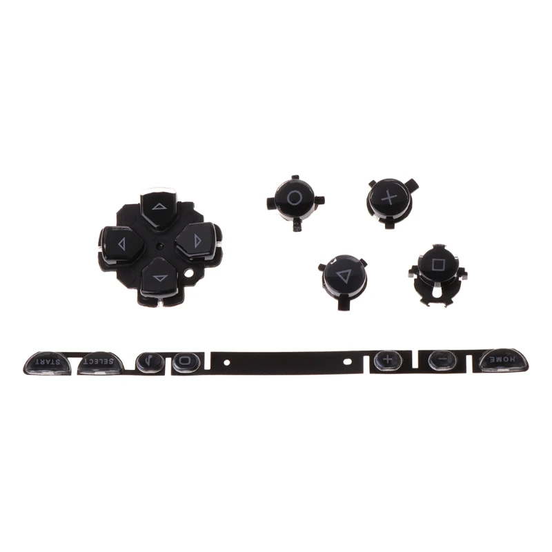 Brand New Control Left Right Home Start Keypad Set Buttons Kit Replacement for PSP1000 Game Players Accessories Part