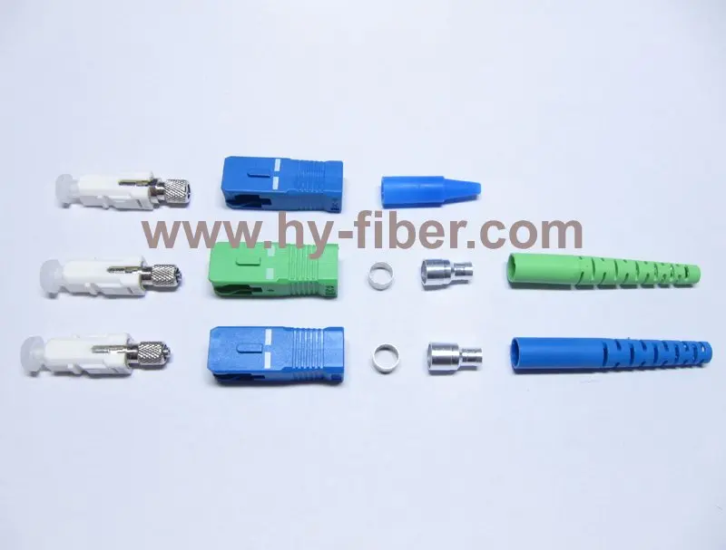 

SC Connector Kits, SM/ PC,Housing Color, Blue, Green,Red,Gray,Free Shipping, 200 Pcs