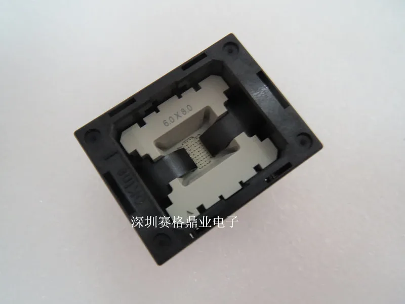 Opentop BGA24 size 6*8mm  IC Burning seat Adapter testing seat Test Socket test bench in stock free shipping