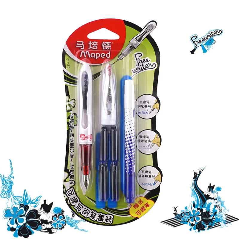 

Maped Erasable pen set CH985710 erasable ink pen calligraphy with students