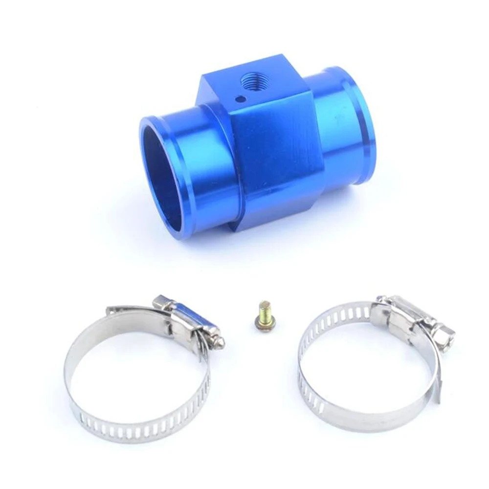 1PC Car Water Temp Joint Pipe Temp Gauge Adaptor Three Direct Links 26/28/30/32/34/36/38/40 MM for 1/8 NPT Sensor