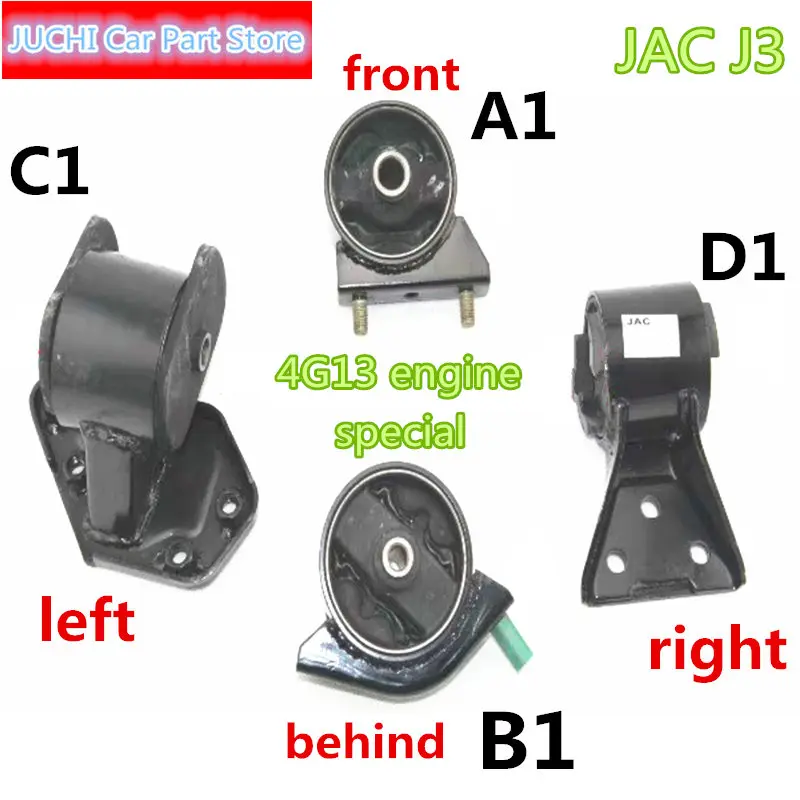 Car Engine Mounts Bracket For JAC J3  J3Turin