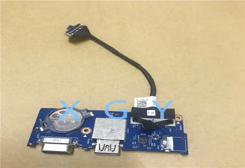 03RJG2 FOR DELL Inspiron 14 5468 USB SD READER VGA POWER BUTTON BOARD LS-D822P 100% Test Ok