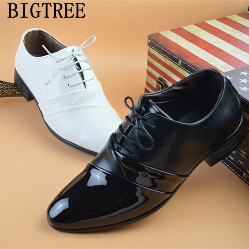 Mens White Dress Shoes Man Wedding Shoes Men 2024 Shoes Leather Formal Suit Shoes Zapatos Oxford Hombre Chaussure Homme Mariage