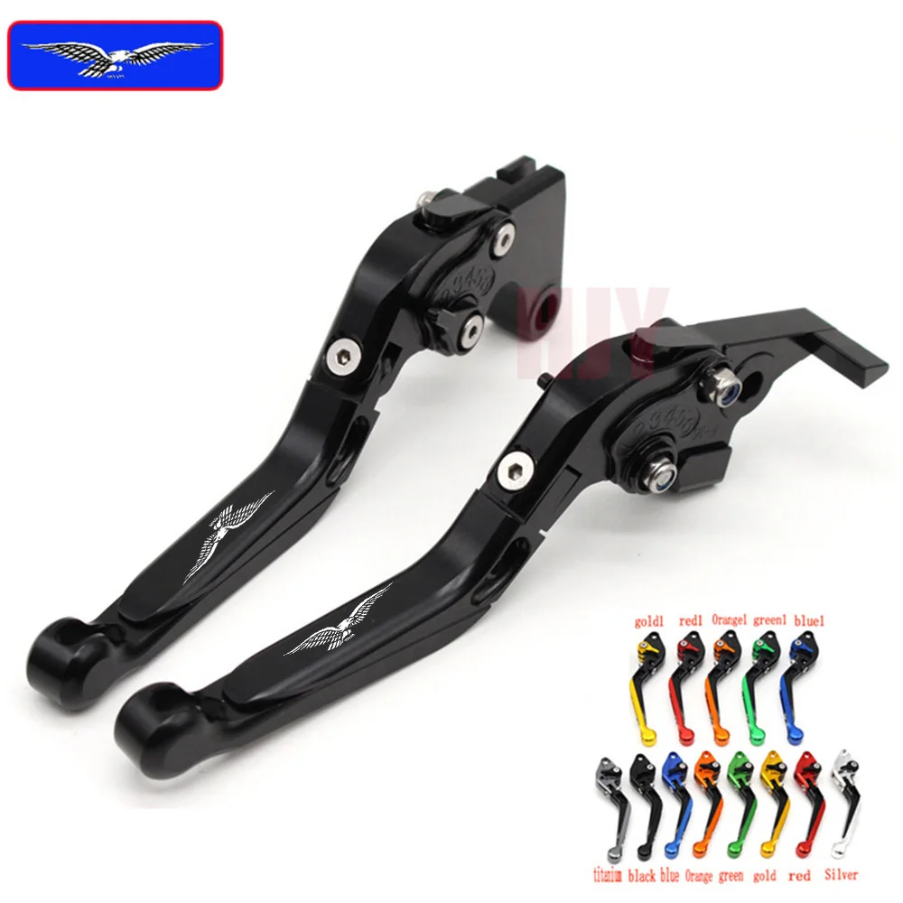 For Moto Guzzi BREVA 750 V7 Racer Classic Stornello Stone Special Custom CNC Motorcycle Foldable Extending Brake Clutch Levers