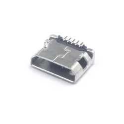 20 Pcs total Micro USB 5 Pin Flat DIP jack tail sockect Micro Usb Connector Port Sockect For Samsung Lenovo Huawei ZTE HTC ect