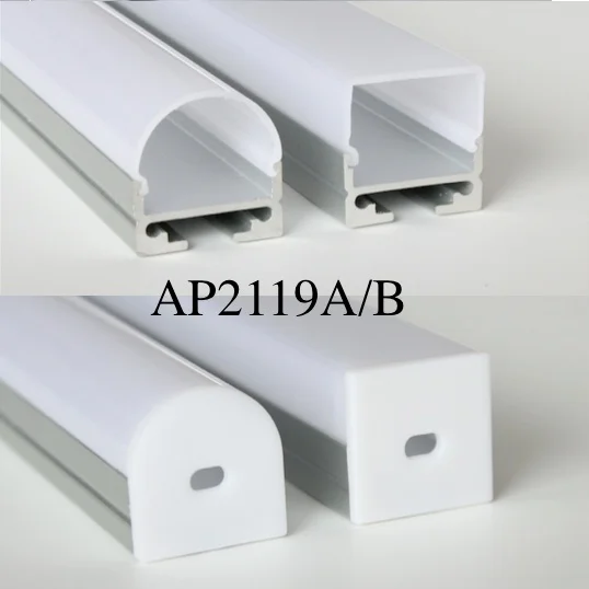 por peca perfil de aluminio extrudado para tiras de led de luz o aluminio conduziu a luz de tira habitacao 40 m 20 pcs um lote m 01