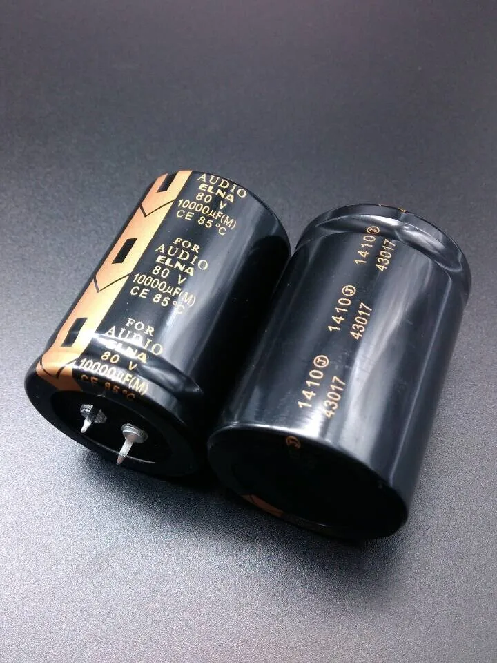 2020 hot sale 2PCS/10pcs ELNA LAO 10000uF/80V 35*50MM authentic audio and video capacitors electrolytic capacitor free shipping