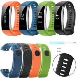 Replacement watch strap For Huawei Band 2 Smart Watch Watchband Soft Silicone Band Strap For Huawe Band 2 pro Wristband Fashion