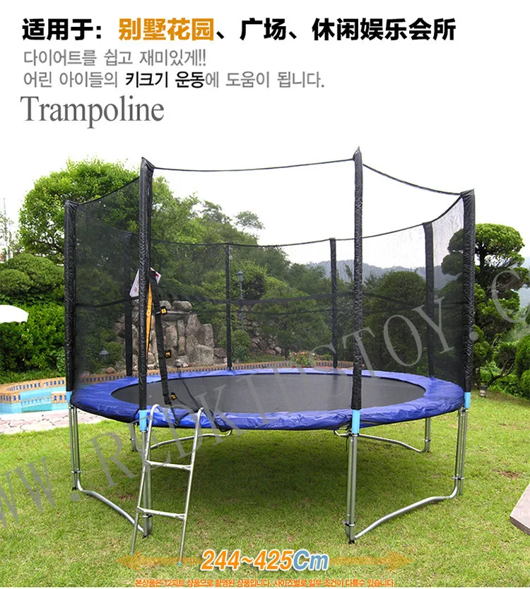 CE Approved Safety Gymnastic Trampoline for Backyard 10FT HZ-10FT