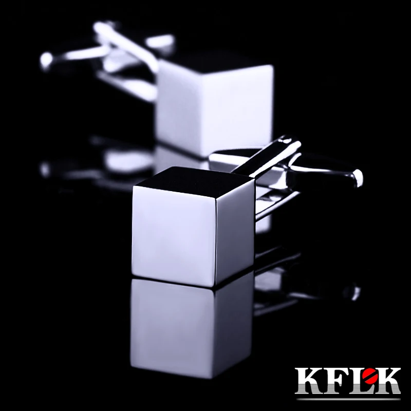 KFLK Jewelry French shirt Fashion cufflinks for mens Brand  Cuff links Button Gift High Quality Wedding Male guests