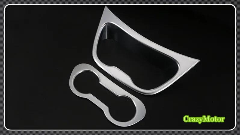 For Mercedes-Benz Vito W447 2014-2022 Chrome Front Middle Console Cup Holder Panel Frame Decoration Cover Trim Car Styling