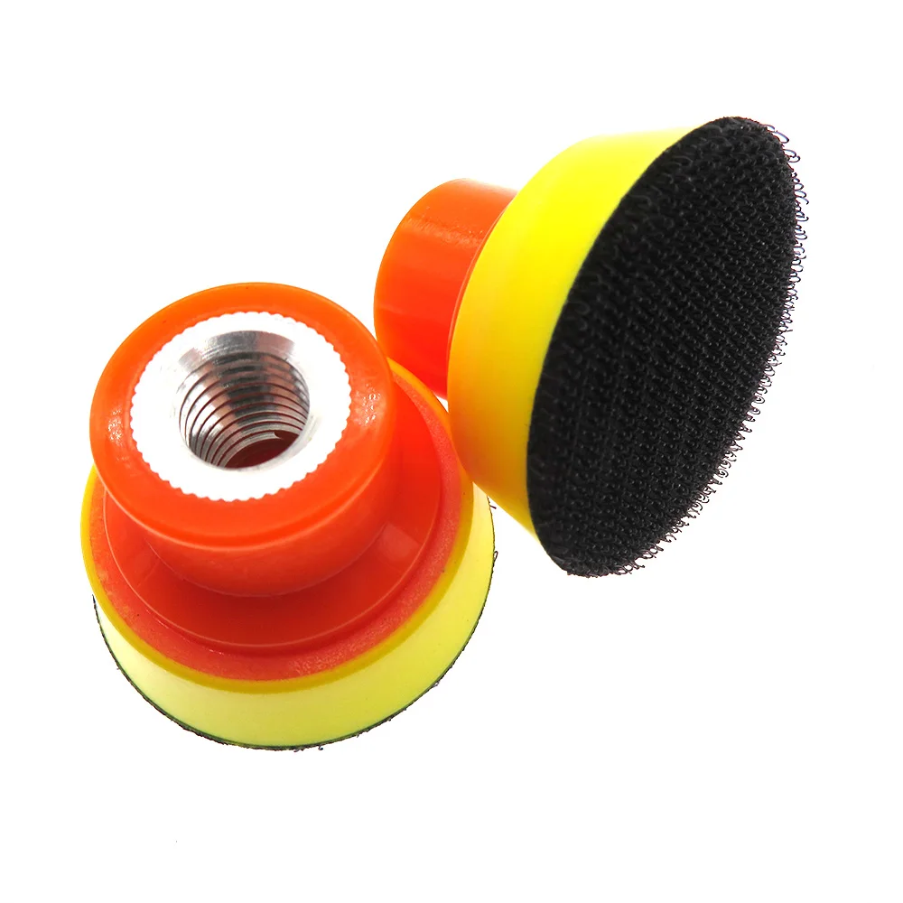 2 "50 millimetri M14 Filo Gancio e Anello di Supporto Piastra di Levigatura Pad per la Lucidatura Rettifica