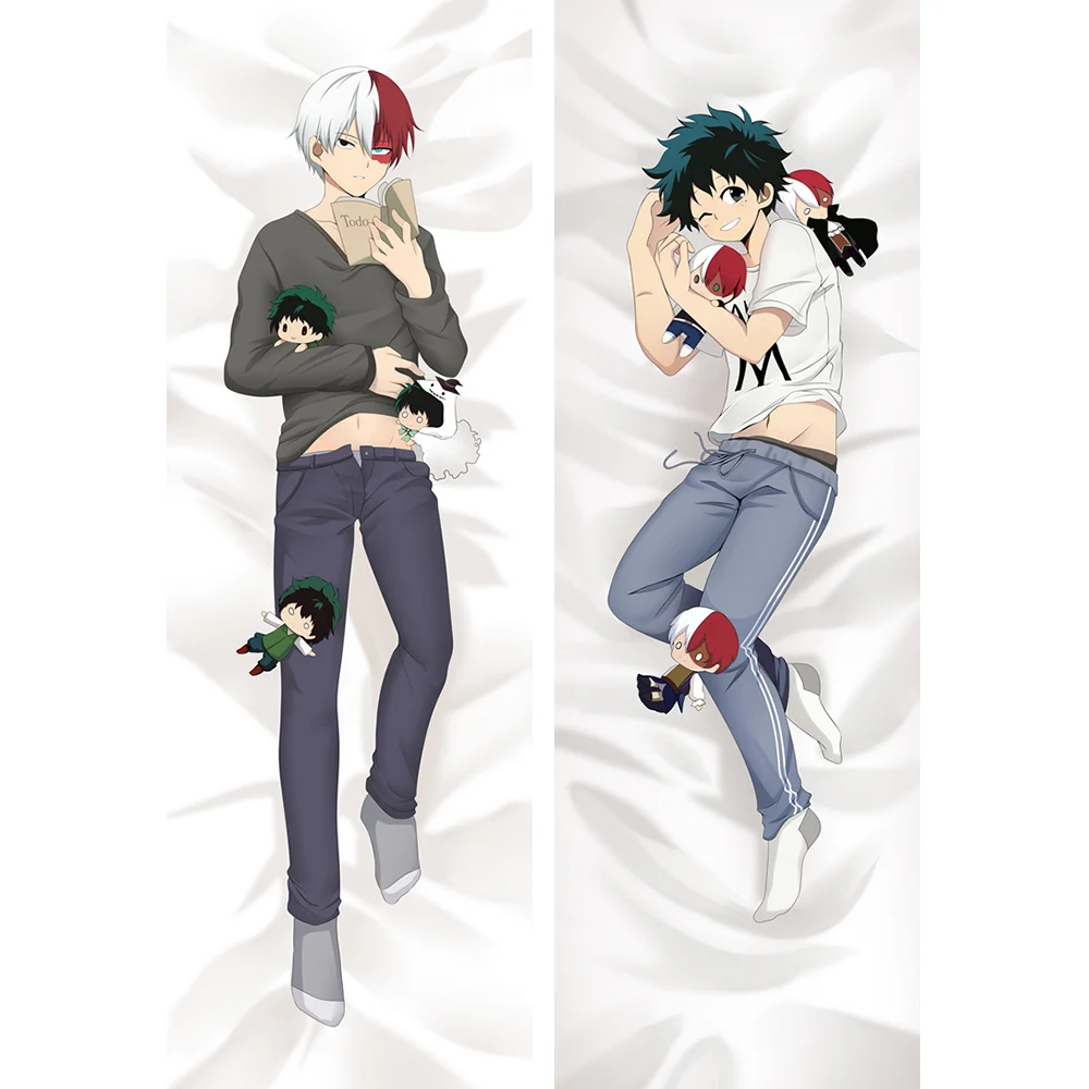 

My Hero Academia anime Two Sides Pillow Cases male