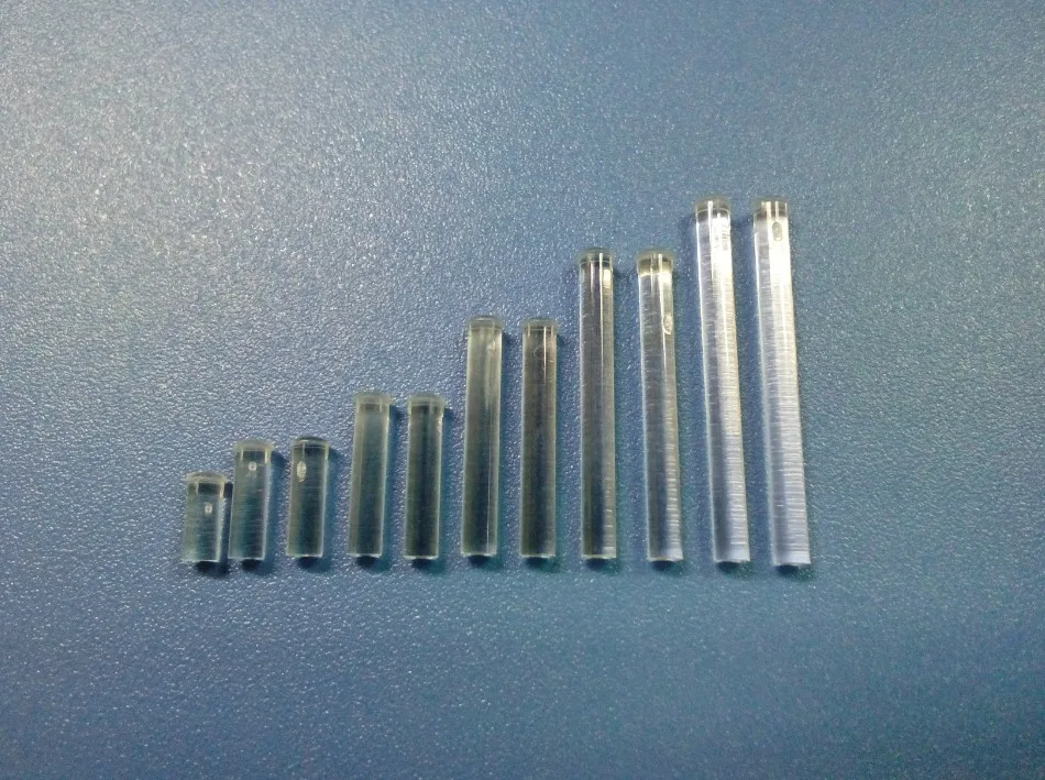 100PC Clear color 2.54MM-15MM LIGHT PIPE FOR 3MM Led Diode LED Tube Lampshade Replace PLP2