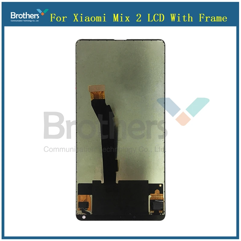 For Xiaomi Mi Mix 2 Mix2 LCD Display Touch Screen Digitizer With Frame Assembly Phone Replacement Repair Parts Mix 2 LCD Screen