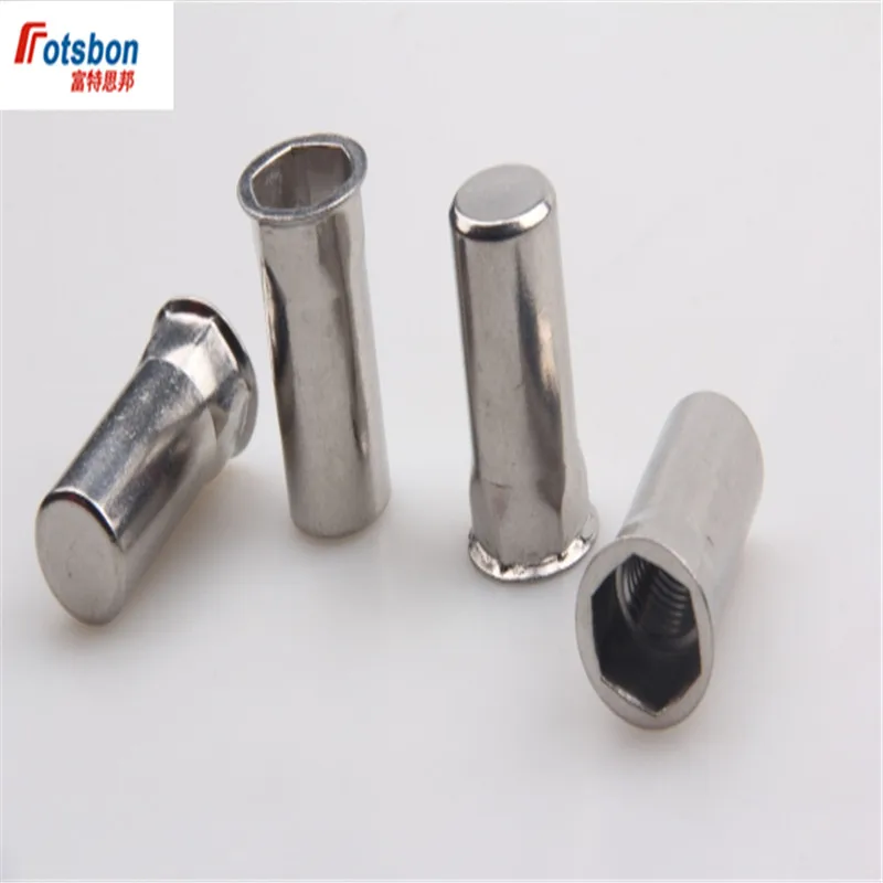 M4/M5/M6/M8/M10/M12 Flat Round Head Half Hex Blind Rivet Nuts Hexagon Insert Rivnut Insertos  Ecrou Tuerca Porca Mutter Dado