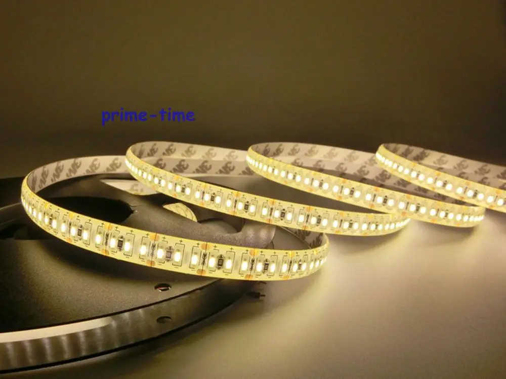 3014 LED Strip 204 led/m, Super Bright waterproof Non-waterproof led tape light DC 12V white/Warm white color,5m/lot image 6