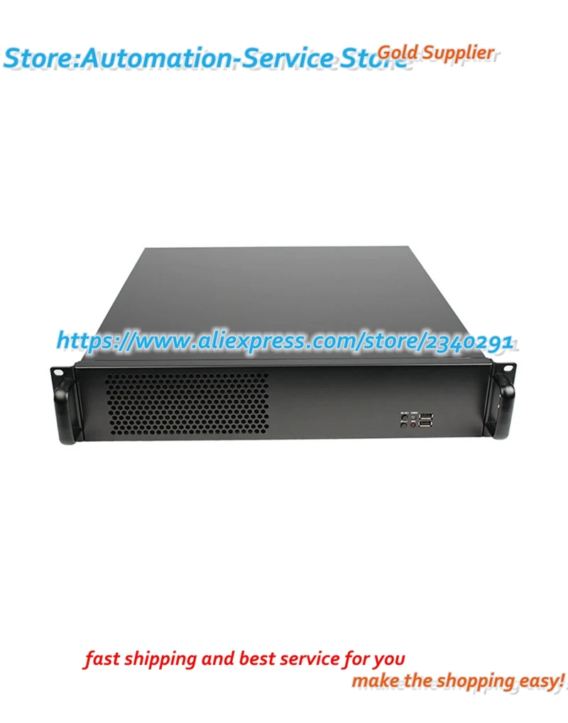 2U Industrial Chassis Industrial Instrument Chassis ATX Installed PC Power