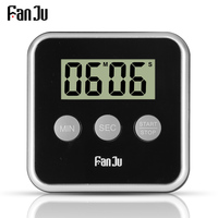 FanJu FJ231 Digital Timer Kitchen Countdown Magnetic Large Display Loud Alarm Easy to Use Mini Back Stand Cooking Timer