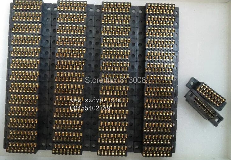 IC-425-1  3.0MM crossed  16Pin Burn-in Socket gold plating IC testing seat Test Socket test bench  Wholesale New