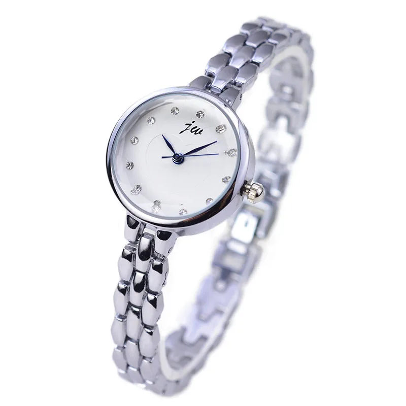 2018 JW Brand Fashion Bracelet Watches Women Luxury Rose Gold Stainless Steel Quartz Watch Clock Female Casual Dress Wristwatch