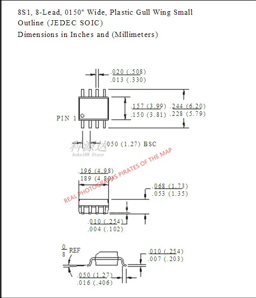 10 Buah/Banyak AT24C32AN-10SI2.7 AT24C32 SOIC8 Di Saham