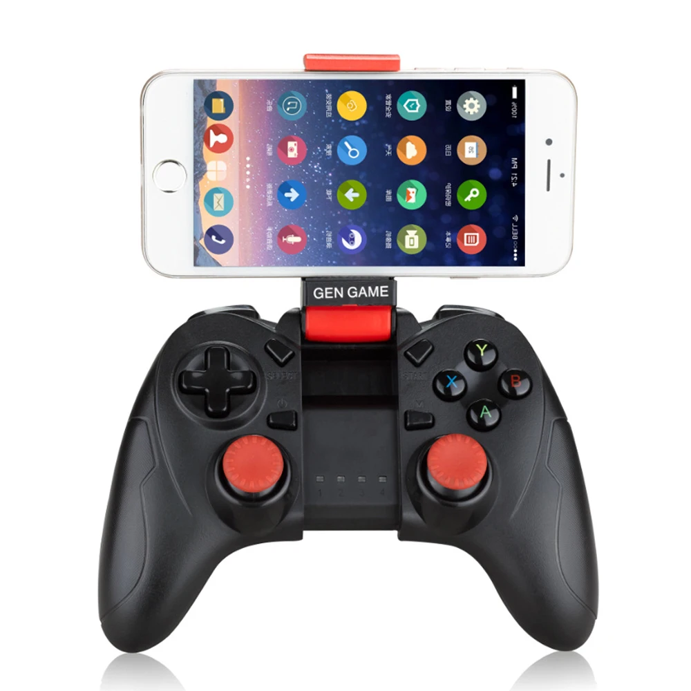 10pcs/lot Bluetooth Gamepad Gen S6 Joystick Game Controller for Mobile Phone TV Tablet