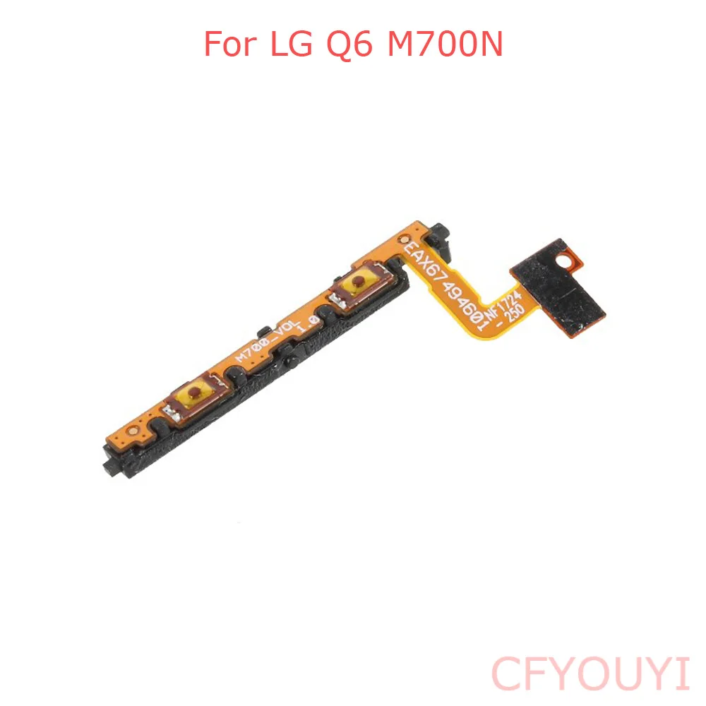 For LG Q6 M700N Power Switch Button Volume Button Side Key Flex Cable Replacement Part