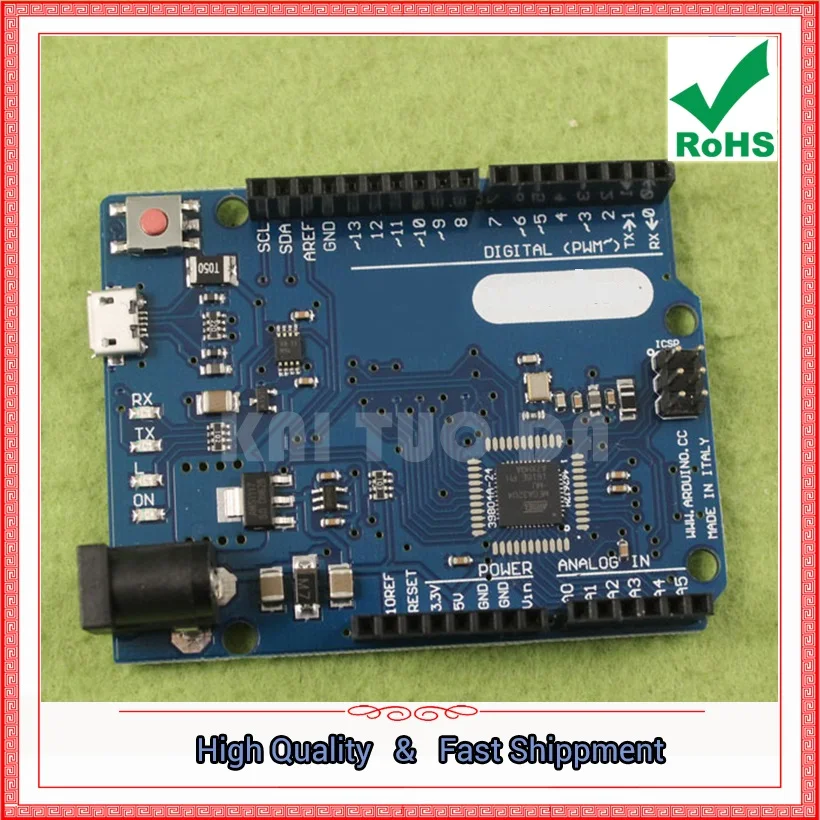 R3 Development Board ATMEGA32U4 Official Edition With Line (C7B1)