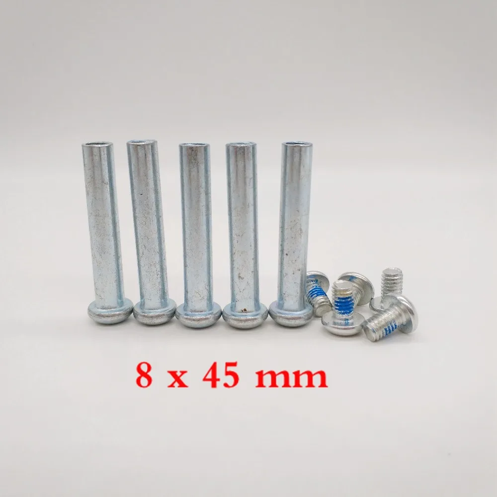 free shipping scooter accessories scooter screw axles 10 pcs / lot  8x44 mm 8x63 mm