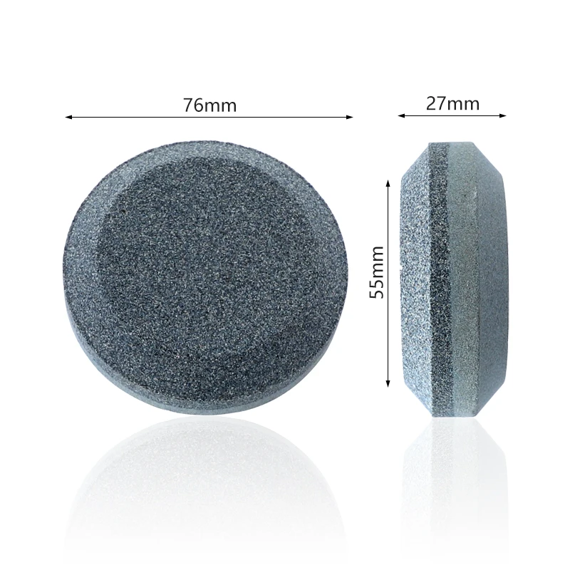 1pc Sharpening Stone Dual Grit 120# 280# Whetstone Alumina Kitchen Round Grinding Stone Household knife Sharpener